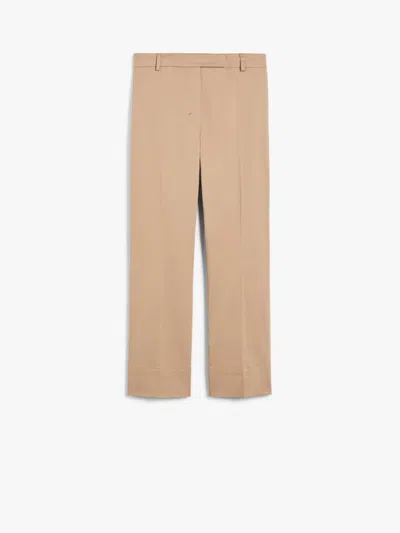 Max Mara Long Trouser Felice In Brown