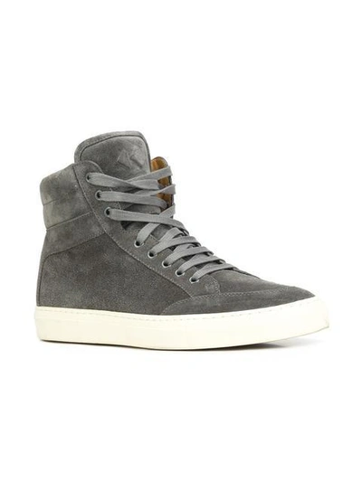 Shop Koio Collective Primo Roccia Hi-top Sneakers In Grey