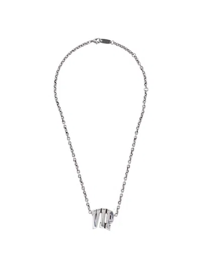 Balenciaga Chain Link Necklace For Women In Metallic