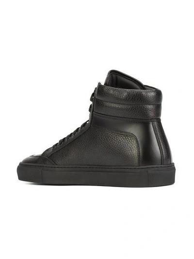 Shop Koio Collective 'primo Nero' Hi-top Sneakers In Black