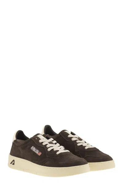 Autry "medalist" Low Sneaker In Green