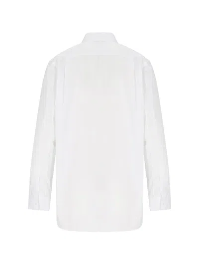Comme Des Garçons Play Shirts In White