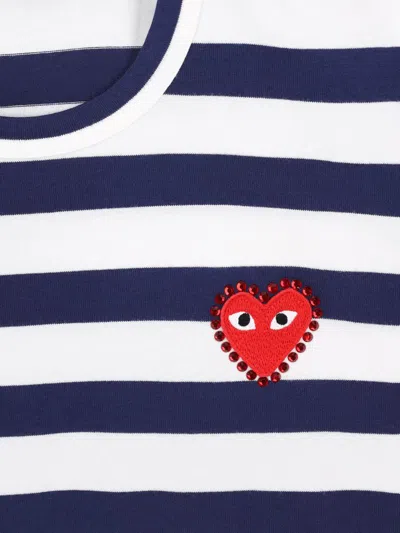 Comme Des Garçons Play T-shirts And Polos In White