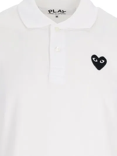 Comme Des Garçons Play T-shirts And Polos In White
