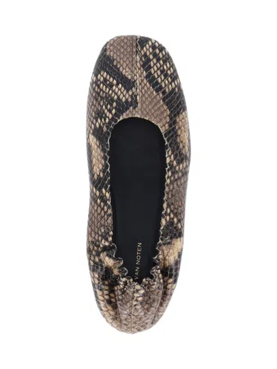 Dries Van Noten Leather Ballet Flats
