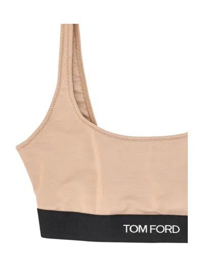Tom Ford Modal Signature Bandeau In Brown