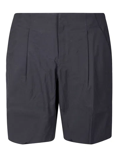 Veilance Concealed Front Fastening Grey Bermuda Shorts