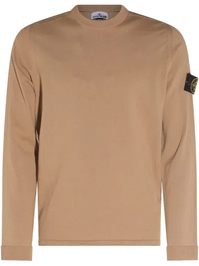 Stone Island Ribbed Crewneck Sweater Long Sleeves