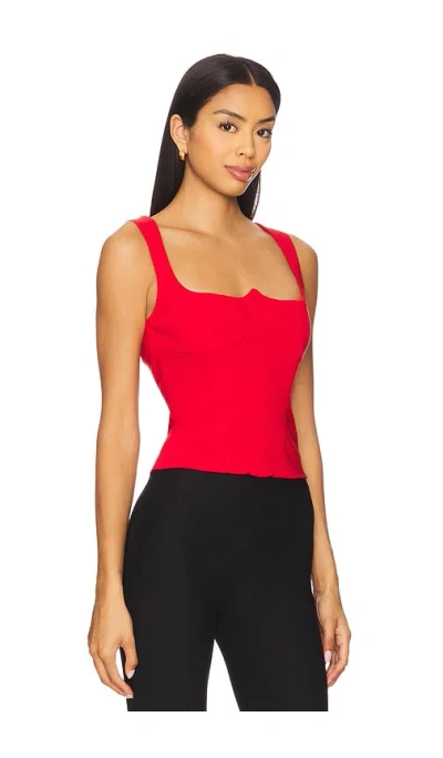Camila Coelho Antonella Top In Red