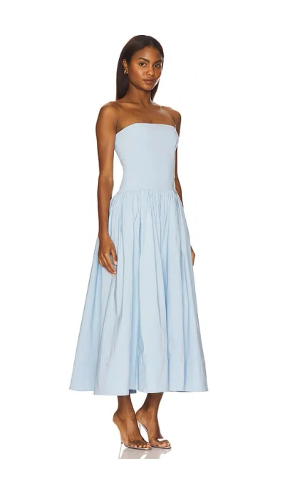 Camila Coelho Tomasia Midi Dress In Blue