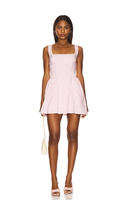 Camila Coelho Tomasia Mini Dress In Pink