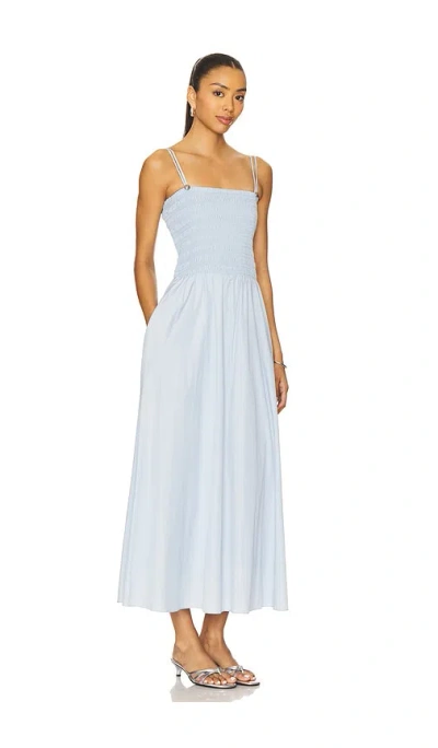 Rag & Bone Leilah Stripe Poplin Maxi Dress