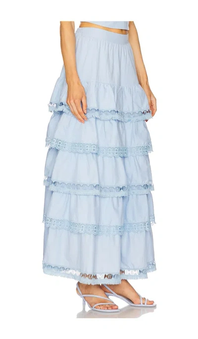 Peixoto Adina Skirt In Blue
