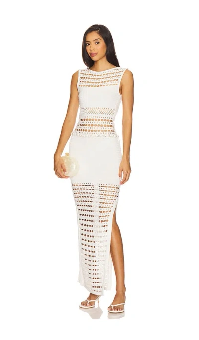 Retroféte Kylan Knit Crochet Dress