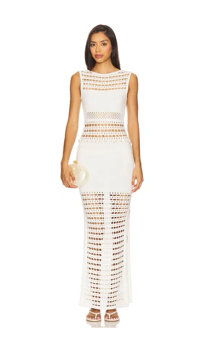 Retroféte Kylan Knit Crochet Dress