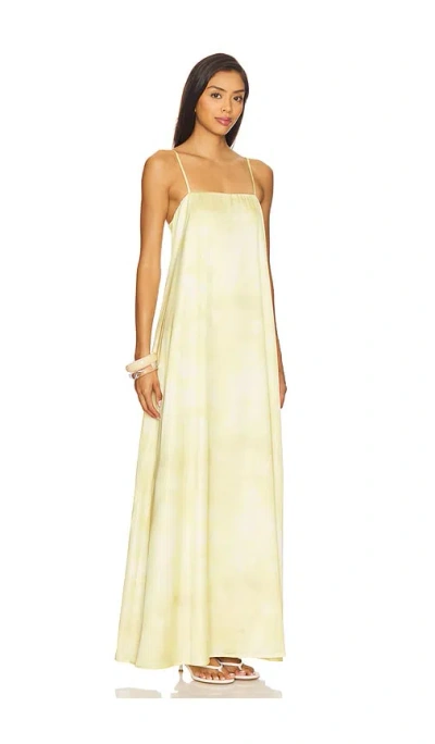 Sndys Myra Maxi Dress In Yellow