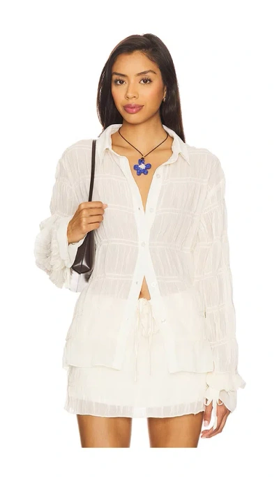 Sndys La Louisiane Shirt In White