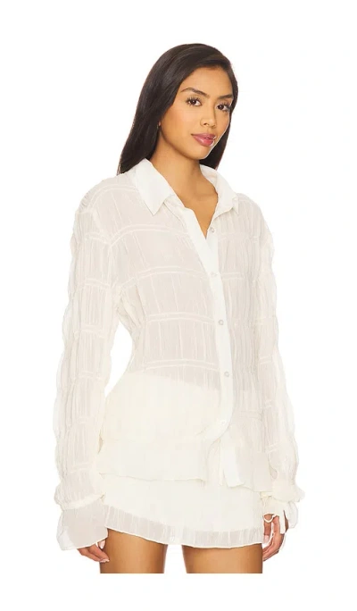 Sndys La Louisiane Shirt In White