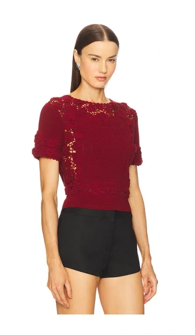 Ulla Johnson Stella Short Sleeve Knit Top