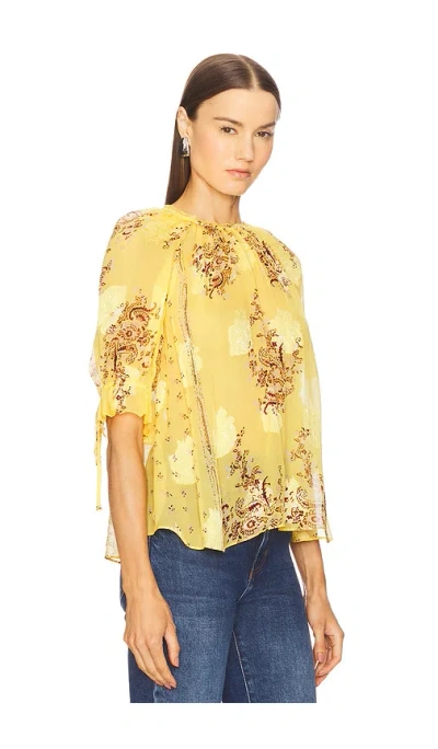 Ulla Johnson Pippa Short Sleeve Blouse