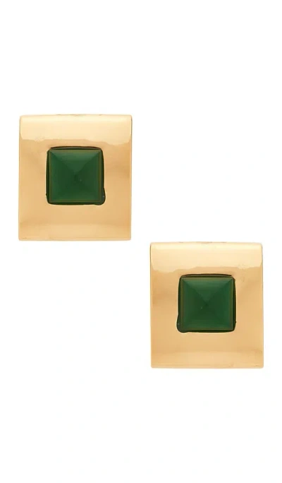 8 Other Reasons Ecenta Square Stud In Gold