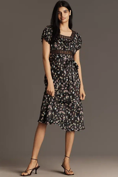 Conditions Apply Adeon Short-sleeve Slip Midi Dress