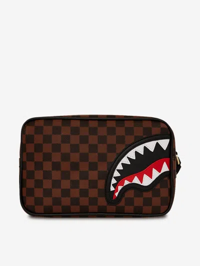 Sprayground Kids Sawtooth Sharks In Paris Toiletry Brick