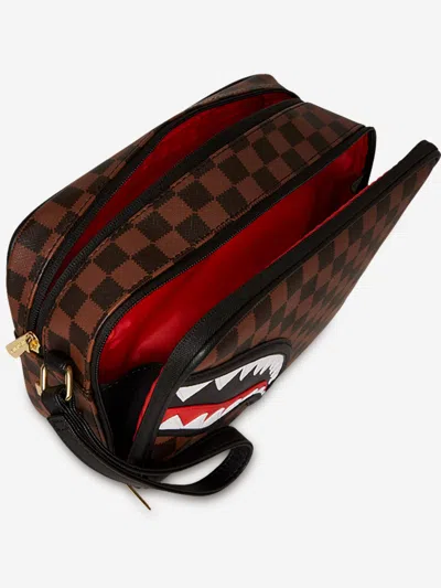 Sprayground Kids Sawtooth Sharks In Paris Toiletry Brick