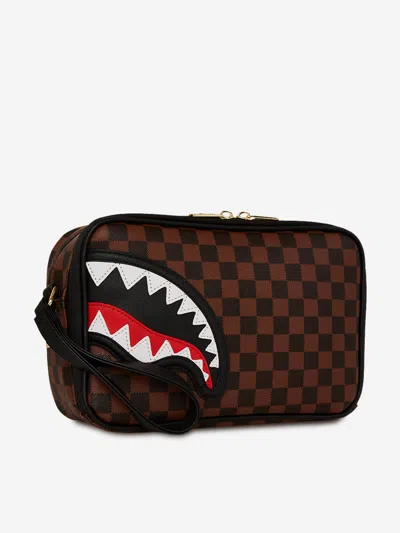 Sprayground Kids Sawtooth Sharks In Paris Toiletry Brick