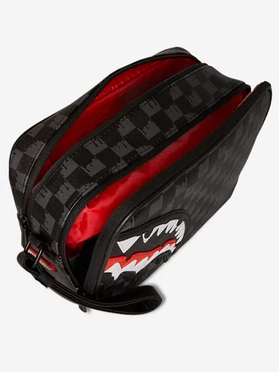Sprayground Kids Dripping Sharks In Paris Toiletry Brick