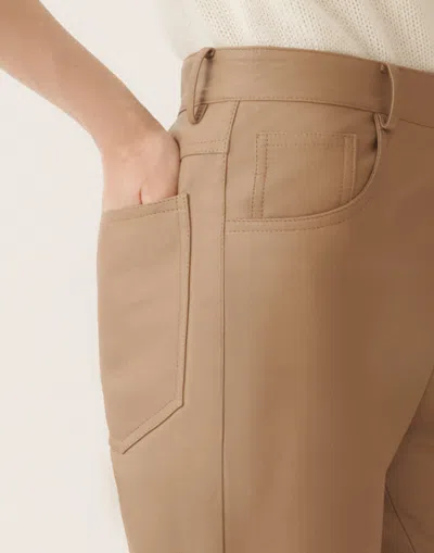 Fabiana Filippi Leather Flared Trousers