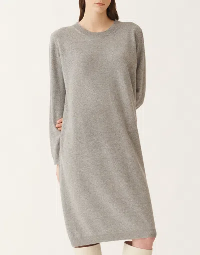 Fabiana Filippi Gestricktes Kleid Mit Knoten In Gray