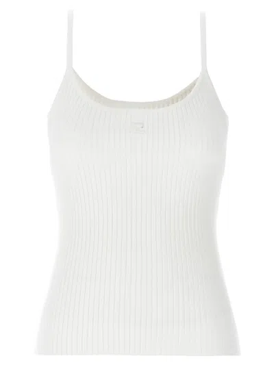 Courrèges Top In White