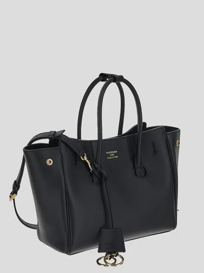 Balenciaga Hampton Carry All Mini Handbag Women In Black