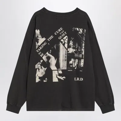 Enfants Riches Deprimes Taking The Cure Printed Cotton-jersey T-shirt In Black