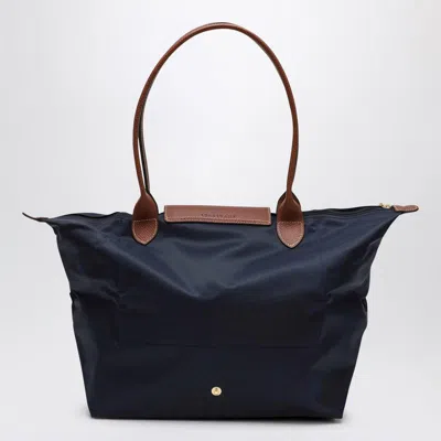 Longchamp Navy Le Pliage Original L Bag