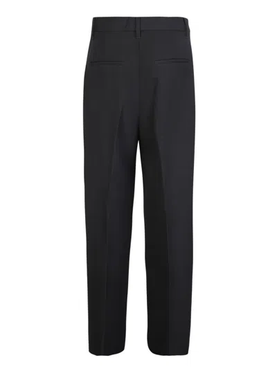 Burberry Trousers In Black