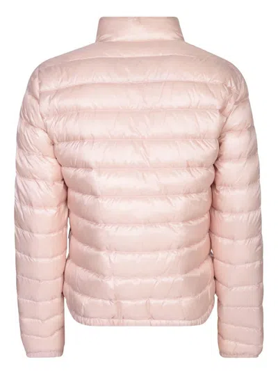 Moncler Thoiry Sparkly Down Puffer Jacket In Pink
