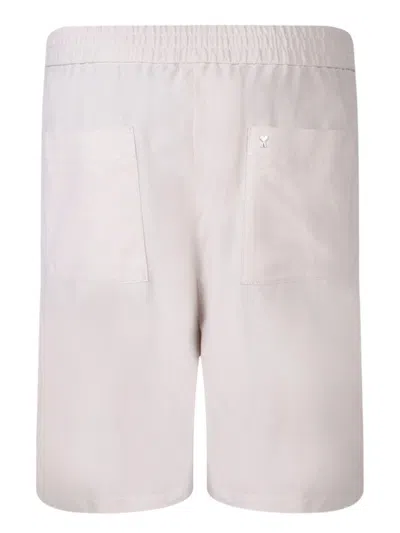 Ami Alexandre Mattiussi Ami Paris Shorts In Neutral