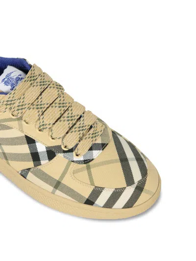 Burberry Checkered Print Low-top Sneakers