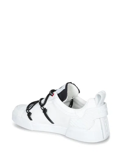 Dolce & Gabbana Dolce And Gabbana White Insert Portofino Sneakers In White