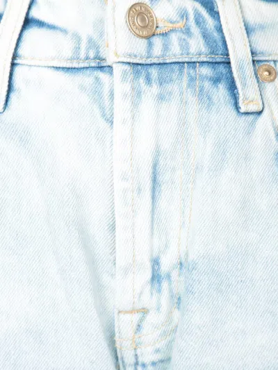 7 For All Mankind Relaxed Fit Blue Denim Jeans In Blue