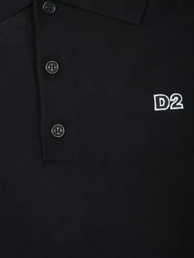 Dsquared2 T-shirts And Polos In Black