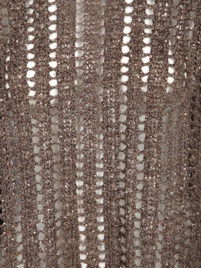 Brunello Cucinelli Women Sweater In Perforated Knit