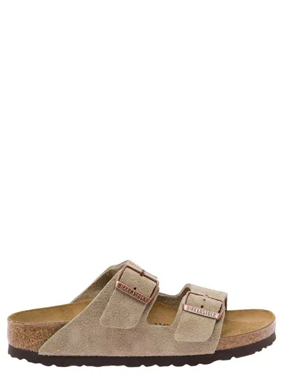 Birkenstock Open-toed Slippers In Brown