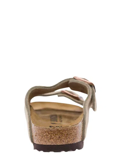 Birkenstock Open-toed Slippers In Brown