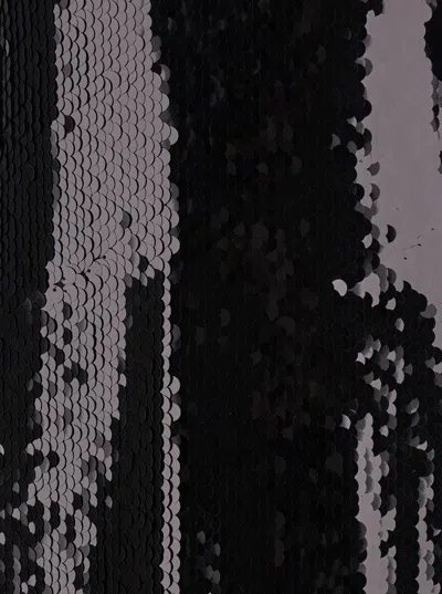 Retroféte Wide Neck Sequin Dress
