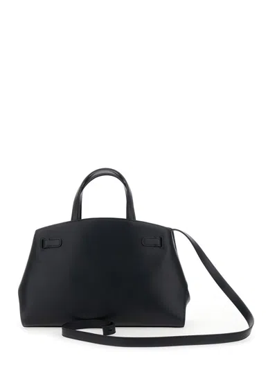 Mulberry 'pimlico Small' Black Handbag With Adjustable And Removable Shoulder Strap In Leather Woman