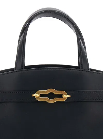 Mulberry 'pimlico Small' Black Handbag With Adjustable And Removable Shoulder Strap In Leather Woman