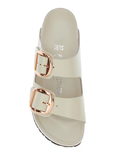 Birkenstock Big Buckle Double Strap Sandals In Neutral